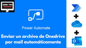 ⚡Power AUTOMATE -  One Drive y OUTLOOK “Envía ARCHIVOS desde One drive AUTOMATICAMENTE”)🚀