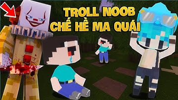 Gumball Thử Thách Troll Noob Bằng Chú Hề Ma Quái Trong Mini World