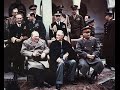 Ялта, Крым, встреча глав стран победитей - Сталин, Рузвельт, Черчиль 1945 (Ялтинская конференция)