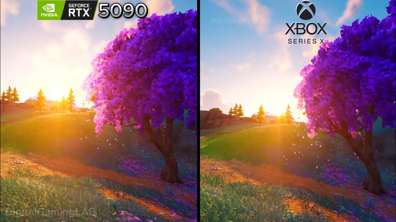 XBOX Series X vs RTX 5090 | 4k Ultra Settings | - YouTube