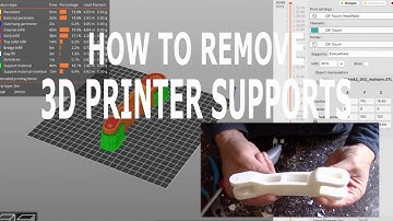 How To Remove Support Material From Your 3d Printed Parts