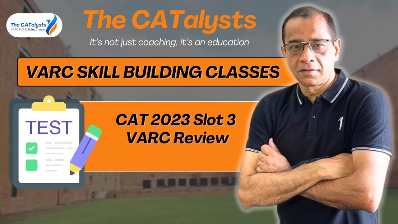 CAT 2023 Slot 3 VARC Review - YouTube