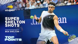 Ben Shelton's Top Points | 2026 US Open