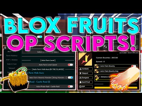[NEW] Blox Fruits Script Hack / GUI | BEST Auto Farm + Mastery | UNDETECTED! | *PASTEBIN 2023*
