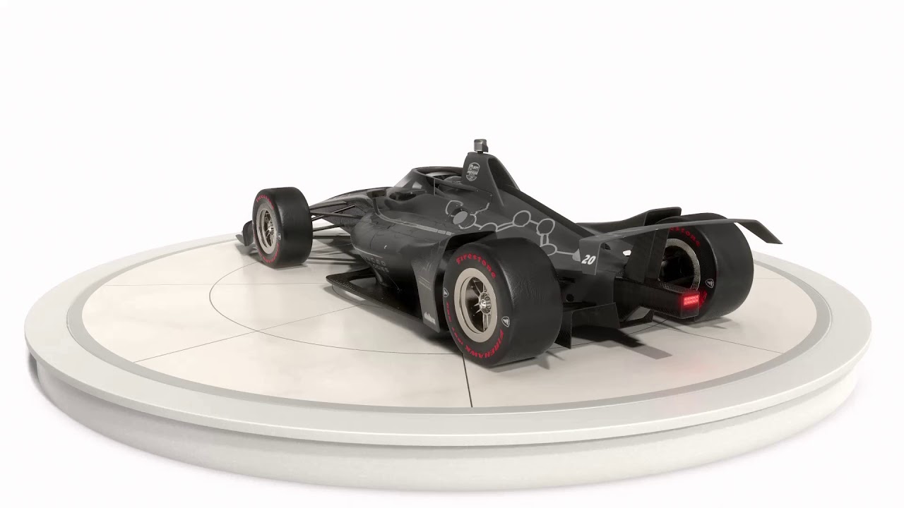 Dallara DW12 Season 2020 Aeroscreen Speedway Race Car 3D model - YouTube