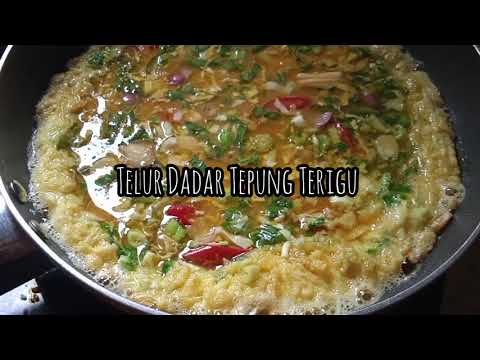 Telur Dadar Campur Tepung Tapioka
