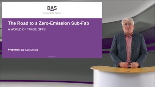 Dr. Guy Davies - The Road to a Zero-Emission Sub-Fab