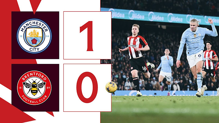 Bees battle but lose to Haaland strike 😤 | Manchester City 1-0 Brentford | Premier League Highlights