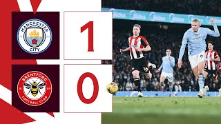 Bees battle but lose to Haaland strike 😤 | Manchester City 1-0 Brentford | Premier League Highlights image