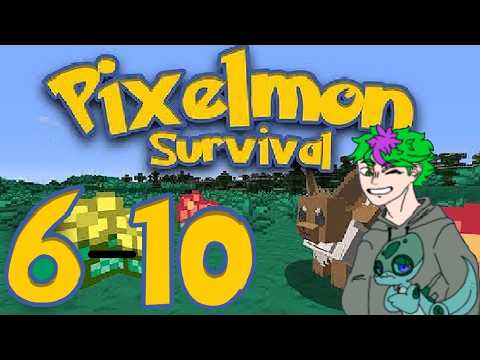 Reacting to  Pixelmon Survival [Part 6-10]  (Aphmau & Satielreks & Sir_Castor gameplay)