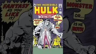 First Comic Hulk #халк #марвел #hulk #marvel #комиксы #супергерои #история #факты #герои #shorts