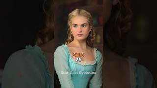 Cinderella (2015–2025) Cast Then and Now | Lily James, Richard Madden #shorts