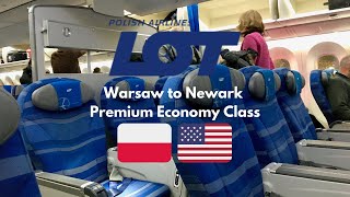 The LOT Polish Airlines Experience: Boeing 787-9 Premium Economy from Warsaw to Newark