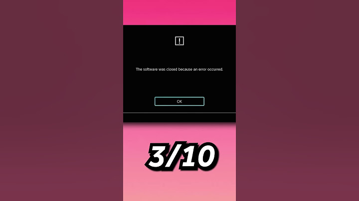 The SCARIEST Nintendo Switch errors...