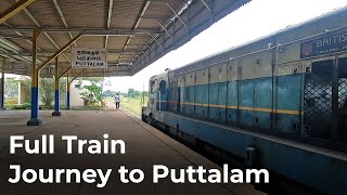 Full Train Journey from Colombo Fort to Puttalam in Sri Lanka Railways screenshot 4