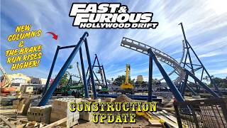 Universal Orlando Resort Fast & Furious: Hollywood Drift Roller Coaster Construction Update 6.18.26