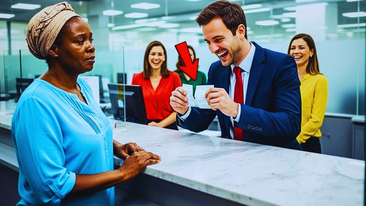 BANKI IGAZGATÓ KICSÚFOLJA AZ EGYSZERŰ NŐT, ÉS SZÉTTÉPI A CSEKKJÉT… NEM TUDVA, HOGY Ő A TULAJDONOS!