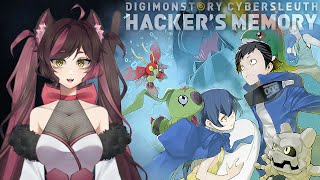 【DIGIMON STORY: HACKER'S MEMORY】Would you upload your memories? | VTuber Yumeko Ghost Cat