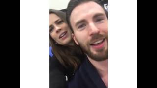 Chris Evans & Hayley Atwell - Salt Lake Comic Con 2015 Day 2