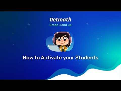 Activating students Grade 3 and up