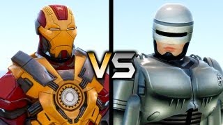 Iron Man Vs Robocop