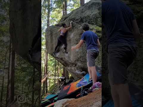 Beta Video for climb Shanksville v8, Squamish