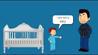 Adultish Baby Timmy Refuses to go in the Crib