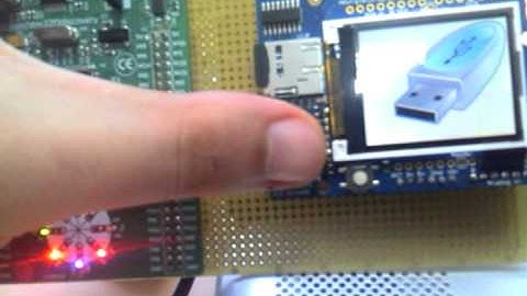 Demo TFT Shield with STM32F3