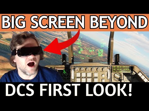 HANDS ON with the Bigscreen Beyond in DCS WORLD 