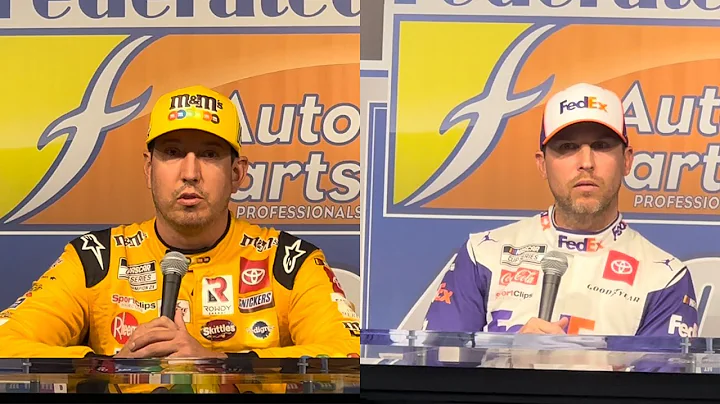 Denny Hamlin and Kyle Busch Talk About Kurt Busch,...