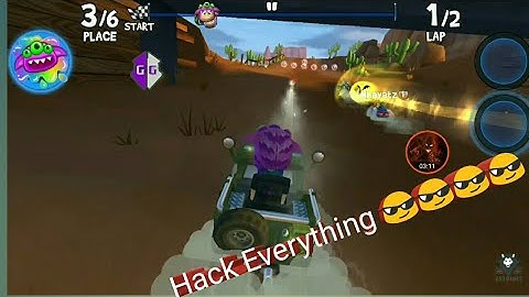 BB Racing 2{ Beach Buggy Racing 2} Hack Everything with Game Guardian