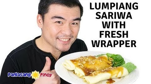 How to Cook Lumpiang Sariwa with Fresh Lumpia Wrapper | Filipino Fresh Spring Roll