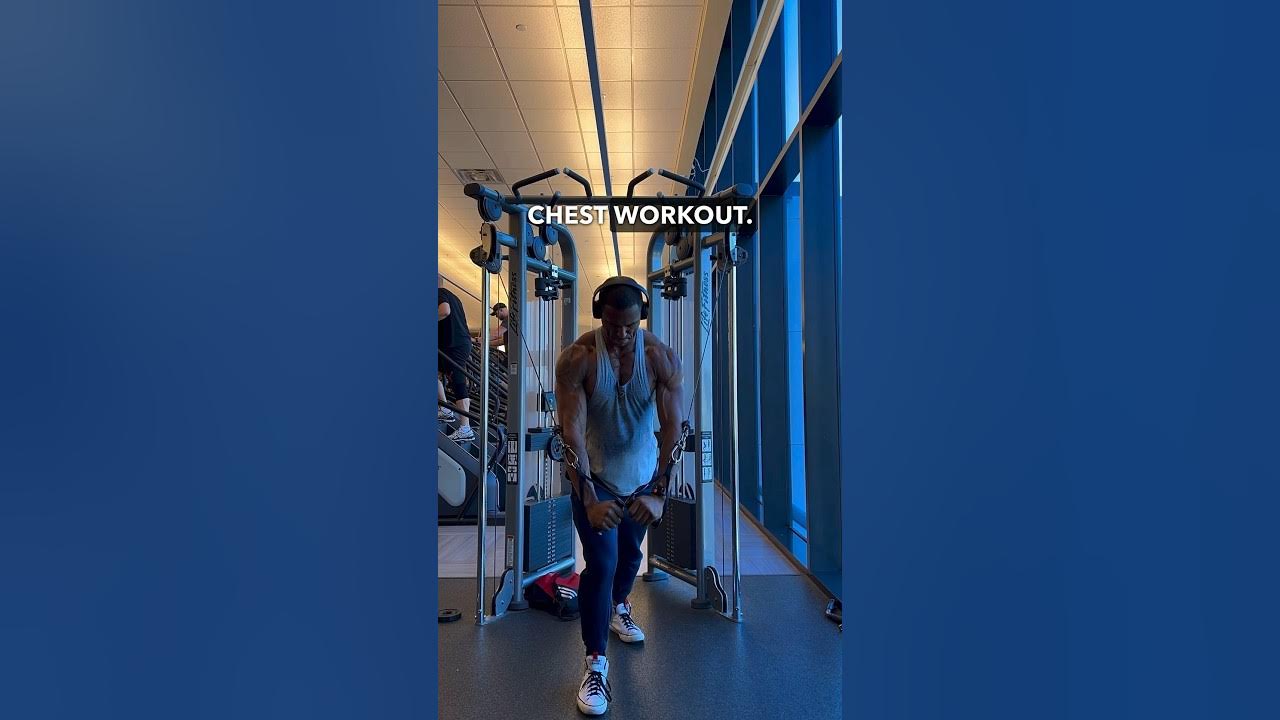 CBum Motivation Chest Workout YouTube