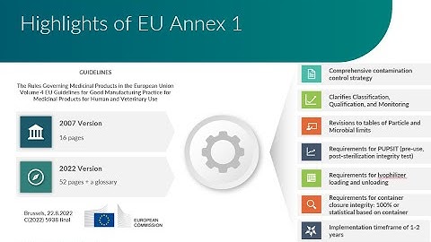What You Need to Know About the EU GMP Annex 1 Revision