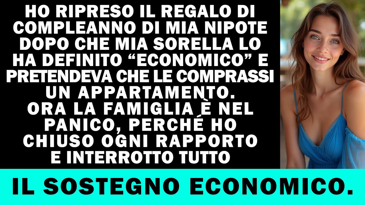 Al compleanno dei diciotto anni di mia nipote, mi sono presentata con un laptop da 3.000 euro, convinta di aver fatto la scelta giusta. Invece mia sorella, davanti a tutta la famiglia, mi ha...