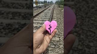 Train 🚂 vs broken heart 💔💔 what 😱 happened next....?