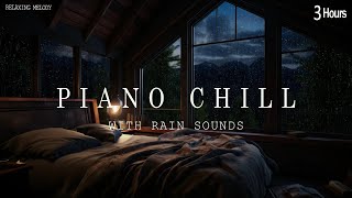 Rain Sound in Warm Bedroom for Sleep - Relaxing Relieves Stress, Anxiety and Depression, Deep Sleep