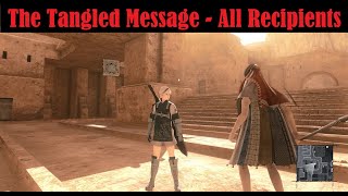 NieR Replicant The Tangled Message side quest recipients