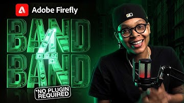 Create 3d Text/Logo EASY  | Adobe FIREFLY (AI)
