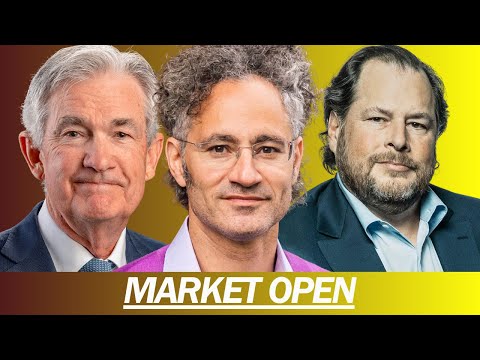 PALANTIR GETS A NEW CONTRACT, GDP AND JOBS NUMBERS, SALESFORCE DOWN 20%, PATH DOWN 30% | MARKET OPEN Episode cover