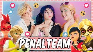 Cosplayers React to Miraculous Ladybug - Penalteam ⚽