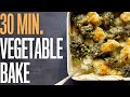 Testing quick and easy French home cooking recipes: brocoli and cauliflower bake