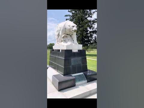 Polar Bear Memorial White Chapel Memorial Park Cemetery in Troy