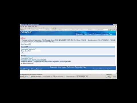 OAF Search Page