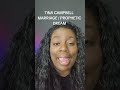 Tina Campbell Marriage Revelation from God