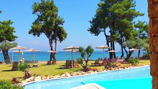 Latino Relaxing Music on the Beach | Aroma Beach Hotel | Thasos Greece 2022