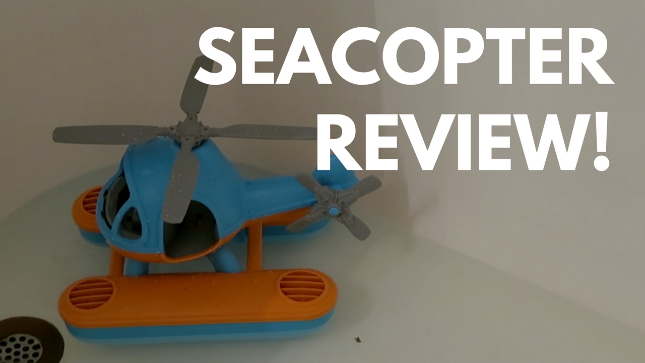 A Favorite for Tub Time! // Green Toys Seacopter Review!
