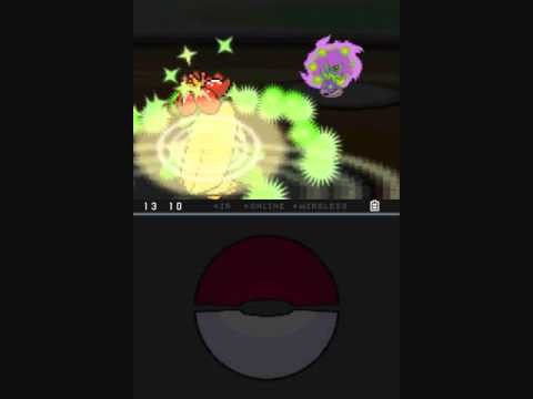 Pokemon Black and White - Lilligant Sweeps Cynthia...