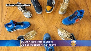 'Scarce Air:' 50 Of Nike's Rarest Shoes Up For Auction At Sotheby's