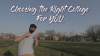 How to pick the right college for YOU | Advice from a Northwestern Freshman